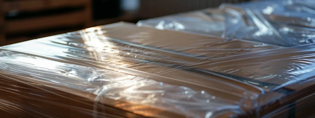 carefully wrapping a delicate glass tabletop with protective cushioning before packing it for a cross-country move.