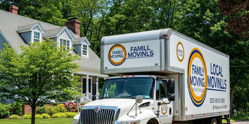Local moving truck in High Falls, NY representing trusted moving services