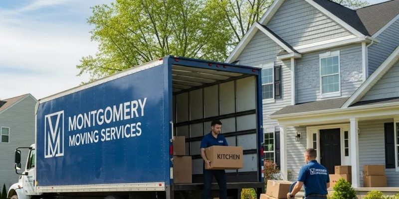 Professional moving truck in Montgomery, NY, showcasing trusted local moving services
